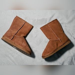 Chestnut Nine West Winter Boots
